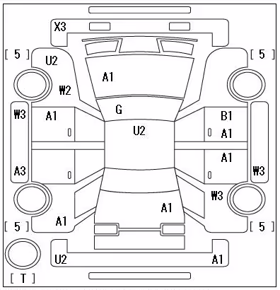 Auction Sheet Map Damage Codes - වෙන්දේසි පත්‍රිකාවේ සිතියම