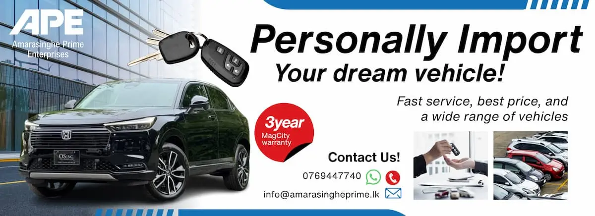 Amarasinghe Prime Enterprises Vehicle Import Service